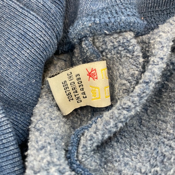 Indianapolis Colts NFL Athletic Campus Crew Hoodie Blue Men’s Size Small - Picture 2 of 15